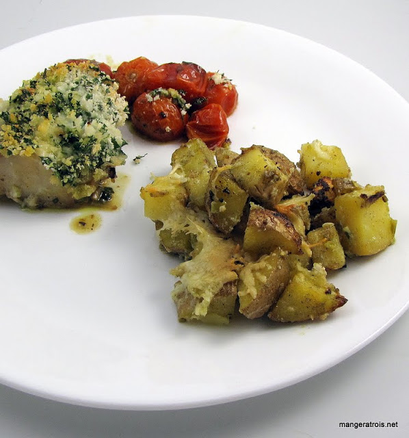 Baked Cod with Crispy Herb Topping