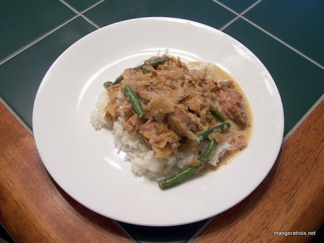 Creamy Pork Tenderloin with Vegetables