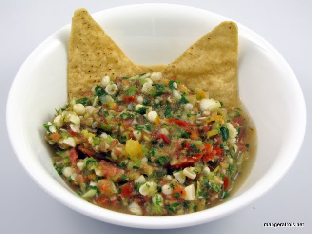 Fresh Tomato and Corn Salsa