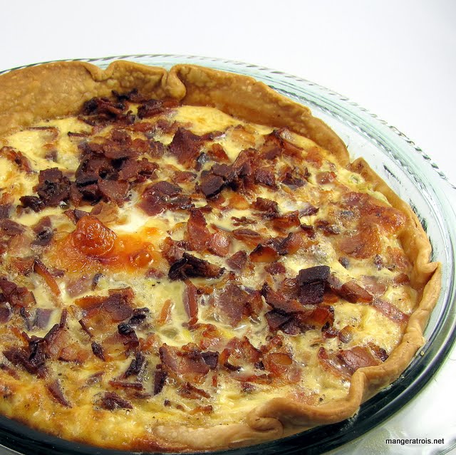 Bacon Swiss Quiche