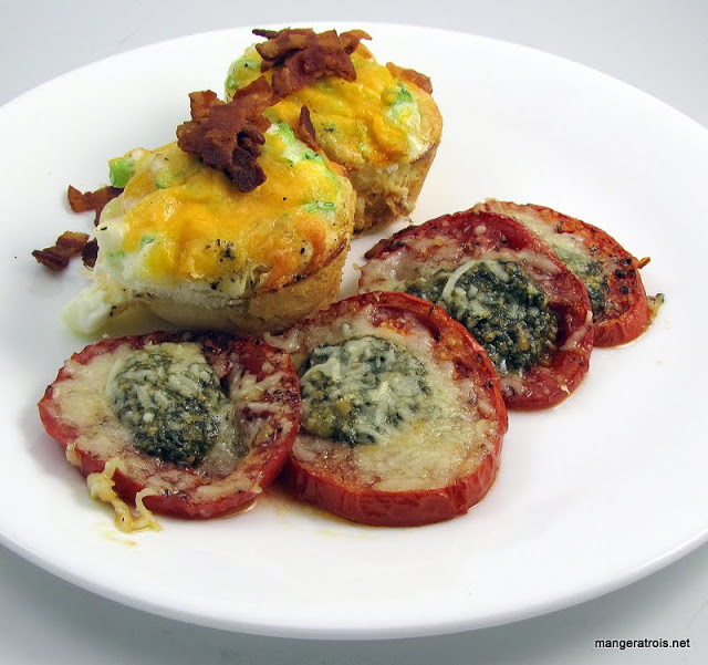 Tomatoes Roasted with Pesto