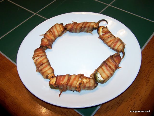 Bacon Wrapped Peppers