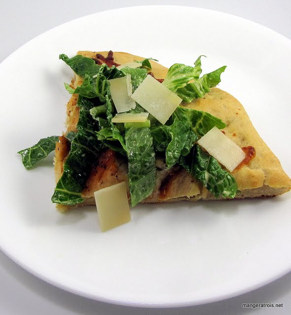 Caesar Salad Pizza