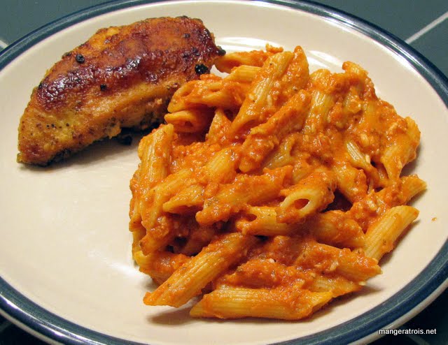 Penne with Vodka Sauce