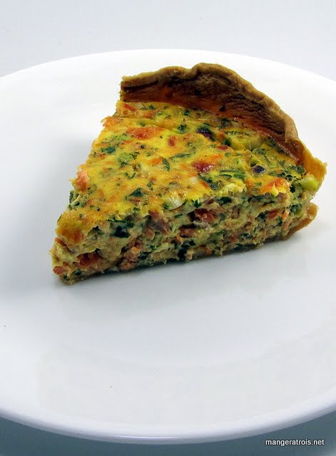 Smoked Salmon Quiche