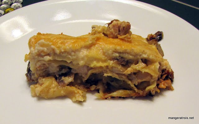 Artichoke Mushroom Lasagna