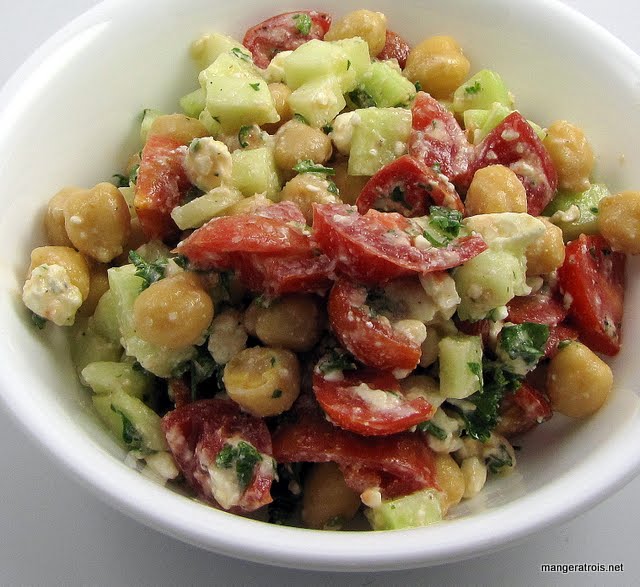 Mediterranean Chickpea Salad