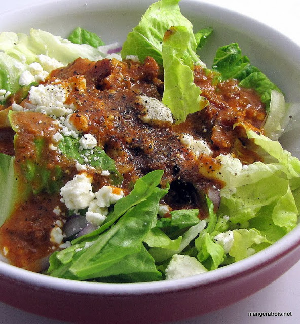 Sundried Tomato and Bacon Salad Dressing