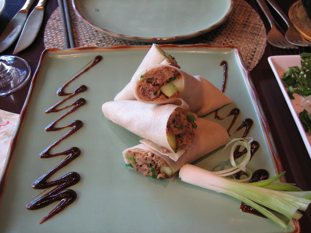 Peking Style Duck Rolls